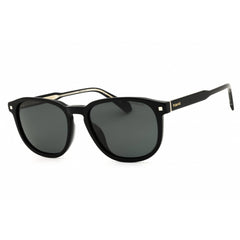 Polaroid Core Men's Sunglasses - Black Plastic Oval Frame | PLD 4117/G/S/X 0807 M9
