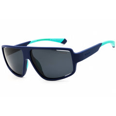 Polaroid Core Unisex Sunglasses - Matte Blue Plastic Frame | PLD 7054/S FLL C8