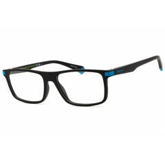 Polaroid Core Men's Eyeglasses - Matte Black/Blue Full Rim Frame | PLD D515 00VK 00