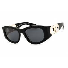 Salvatore Ferragamo Women's Sunglasses - Black Acetate Cat Eye Frame | SF1082S 001