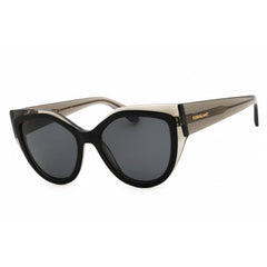 Salvatore Ferragamo Women's Sunglasses - Transparent Grey/Black Frame | SF2004S 024