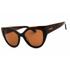 Salvatore Ferragamo Women's Sunglasses - Tortoise/Black Acetate Frame | SF2004S 241