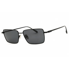 Salvatore Ferragamo Men's Sunglasses - Matte Black Metal Rectangular | SF309S 002