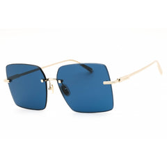 Salvatore Ferragamo Women's Sunglasses - Gold Metal Square Shape Frame | SF311S 743