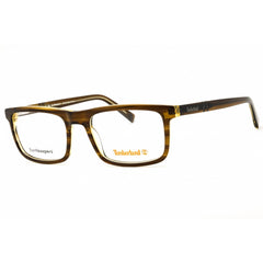 Timberland Men's Eyeglasses - Shiny Light Green Acetate Rectangular | TB50023 093