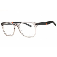 Tommy Hilfiger Men's Eyeglasses - Grey Acetate Square Full Rim Frame | TH 2046 0KB7 00
