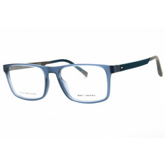 Tommy Hilfiger Men's Eyeglasses - Blue Brown Plastic Square Frame | TH 2148 0S9W 00