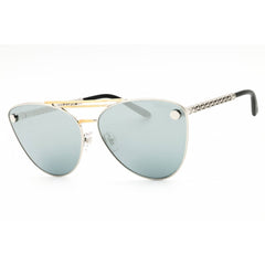 Versace Women's Sunglasses - Silver/Gold Metal Full Rim Frame | 0VE2267 15141U