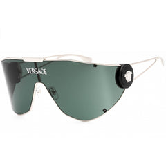 Versace Unisex Sunglasses - Silver/Black Metal Full Rim Frame | 0VE2268 10003H