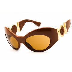 Versace Women's Sunglasses - Caramel Plastic Cat Eye Full Rim Frame | 0VE4462 544773