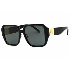 Versace Women's Sunglasses - Black Acetate Oversized Frame | 0VE4472D GB1/87