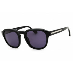 Web Men's Sunglasses - Black Acetate Round Shape Full Rim Frame | WE0370 05A