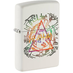 Zippo Windproof Lighter - Def Leppard Logo Design Glow-In-The-Dark Finish | 47224