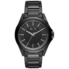 Armani Exchange Men's Watch - Drexler Black Dial Stainless Steel Bracelet | AX2620