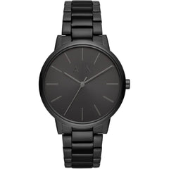 Armani Exchange Men's Watch - Cayde Black Dial Stainless Steel Bracelet | AX2701