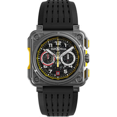 Bell & Ross Men's Watch - Experimental Automatic Black Rubber Strap | BRX1-RS18
