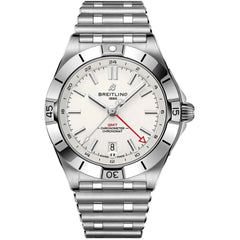 Breitling Men's Watch - Chronomat Automatic Silver Steel Bracelet | A32398101A1A1