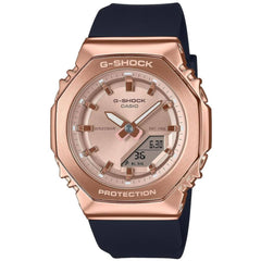 Casio Women's Watch - G-Shock World Time Rose Gold Ana-Digi Dial | GMS2110PG-1A4