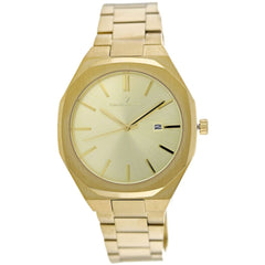 Christian Van Sant Men's Watch - Octavius Slim Gold Tone Dial Steel Bracelet | CV0528