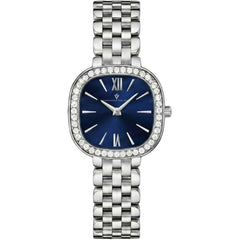 Christian Van Sant Women's Watch - Rivoli Quartz Blue Dial Silver Bracelet | CV1264