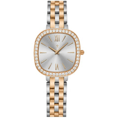 Christian Van Sant Women's Watch - Rivoli Silver Dial Two Tone Bracelet | CV1269