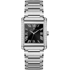 Christian Van Sant Women's Watch - Atelier Quartz Black Dial Silver Steel | CV1281