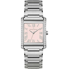 Christian Van Sant Women's Watch - Atelier Quartz Pink Dial Silver Bracelet | CV1285