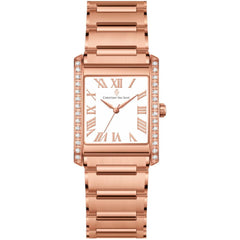 Christian Van Sant Women's Watch - Atelier Quartz Rose Gold Steel Bracelet | CV1287
