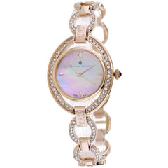Christian Van Sant Women's Watch - Stella Pink Dial Rose Gold Tone Bracelet | CV2934