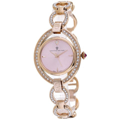 Christian Van Sant Women's Watch - Stella Quartz Rose Gold Dial Bracelet | CV2936