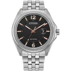 Citizen Men's Watch - Corso Eco-Drive Grey Dial Silver Steel Bracelet | AW1740-54H