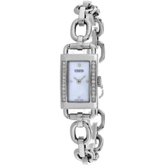 Coach Women's Watch - Quartz White Mother of Pearl Dial Silver Bracelet | 14500465