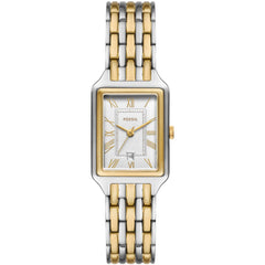 Fossil Women's Watch - Raquel Quartz Silver Dial Two Tone Steel Bracelet | ES5368