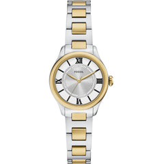 Fossil Women's Watch - Gilmore Quartz Silver Dial Two Tone Steel Bracelet | ES5422