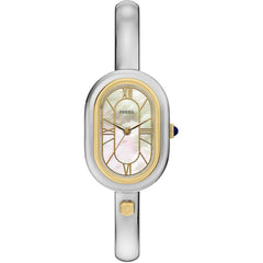 Fossil Women's Watch - Sloan Quartz White Mother of Pearl Dial Bracelet | ES5455