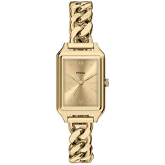 Fossil Women's Watch - Raquel Quartz Gold Dial Stainless Steel Bracelet | ES5478