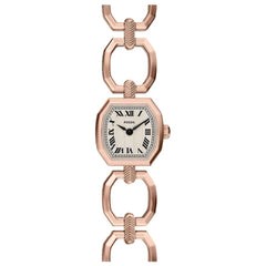 Fossil Women's Watch - Harlow Mini Quartz Silver Dial Rose Gold Bracelet | ES5484