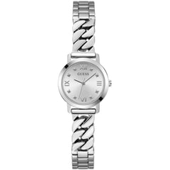 Guess Women's Watch - Chime Silver Tone Dial Stainless Steel Bracelet | GW0867L1