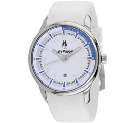 Hush Puppies Men's Watch - Classic Quartz White Dial Rubber Strap | HP.3570M.9501