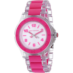 Juicy Couture Women's Watch - Rich Girl Neon Pink and Transparent Bracelet | 1900867
