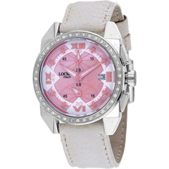 Locman Men's Watch - Cavallo Pazzo Mother of Pearl Dial White Strap | 161MOPWHD/WH