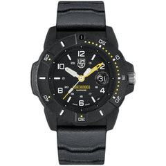 Luminox Men's Watch - Navy Seal Quartz Black Carbonox Case Rubber Strap | XS.3601