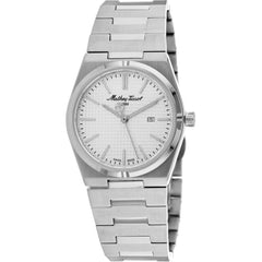 Mathey Tissot Women's Watch - Zoltan Quartz Silver Dial Steel Bracelet | D117AS