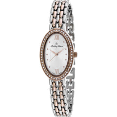 Mathey Tissot Women's Watch - Fleury XVI Quartz Silver and Rose Gold Bracelet | FOO1BI