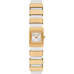 Michael Kors Women's Watch - Darrington Quartz White and Yellow Gold Strap | MK4899