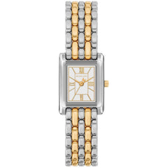 Michael Kors Women's Watch - Essex Quartz White Dial Two Tone Bracelet | MK4999