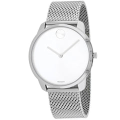 Movado Men's Watch - Bold Quartz Silver Stainless Steel Mesh Bracelet | 3600589