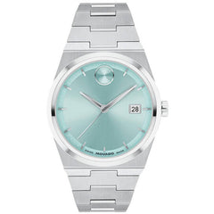Movado Women's Watch - Bold Quest Quartz Blue Dial Stainless Steel Bracelet | 3601186