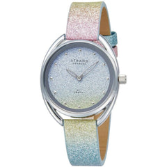 Obaku Women's Watch - Marinha Quartz Multicolor Dial Leather Strap | S734LXCZVI-GF