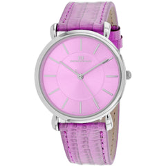 Oceanaut Women's Watch - Alma Quartz Silver Tone Case Purple Leather Strap | OC2213